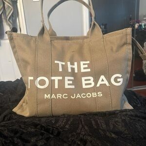 Marc Jacobs Khaki Tote Bag